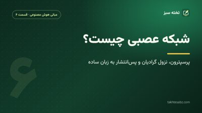 شبکه عصبی چیست؟ ریاضیات پرسپترون، نزول گرادیان و پس‌انتشار به زبان ساده